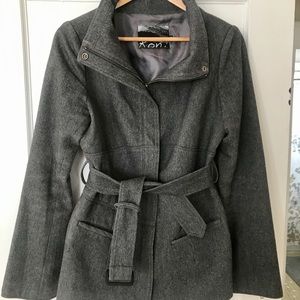 Chic Light Wool Peacoat